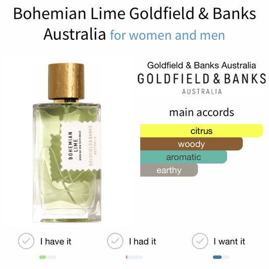 Goldfield & Banks Bohemian Lime EDP 100ml