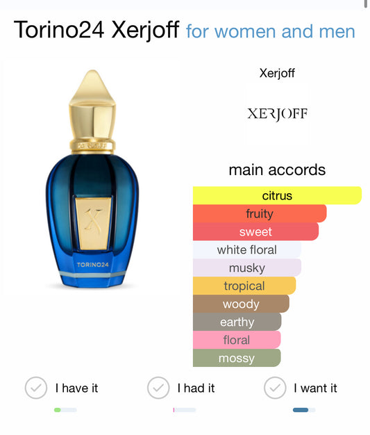 Xerjoff Torino 24 EDP 50ml