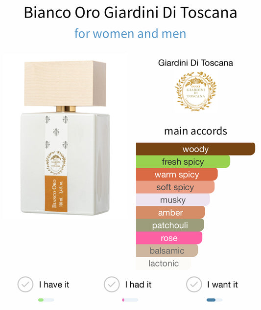 Giardini di Toscana Bianco Oro EDP 100ml