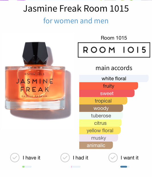 Room 1015 Jasmine Freak EDP 100ml