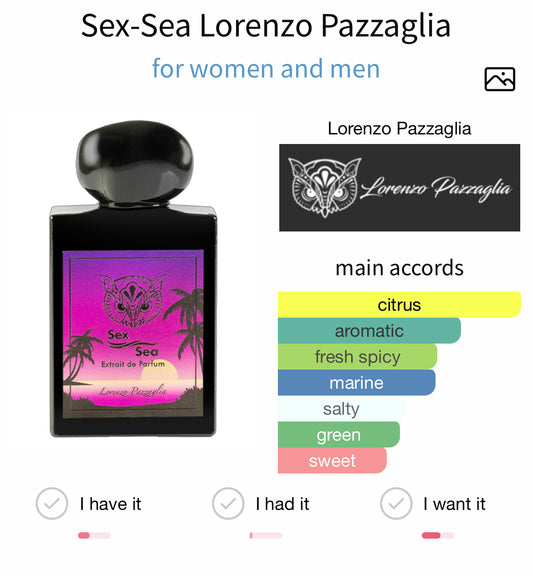 Lorenzo Pazzaglia Sex Sea 50ml