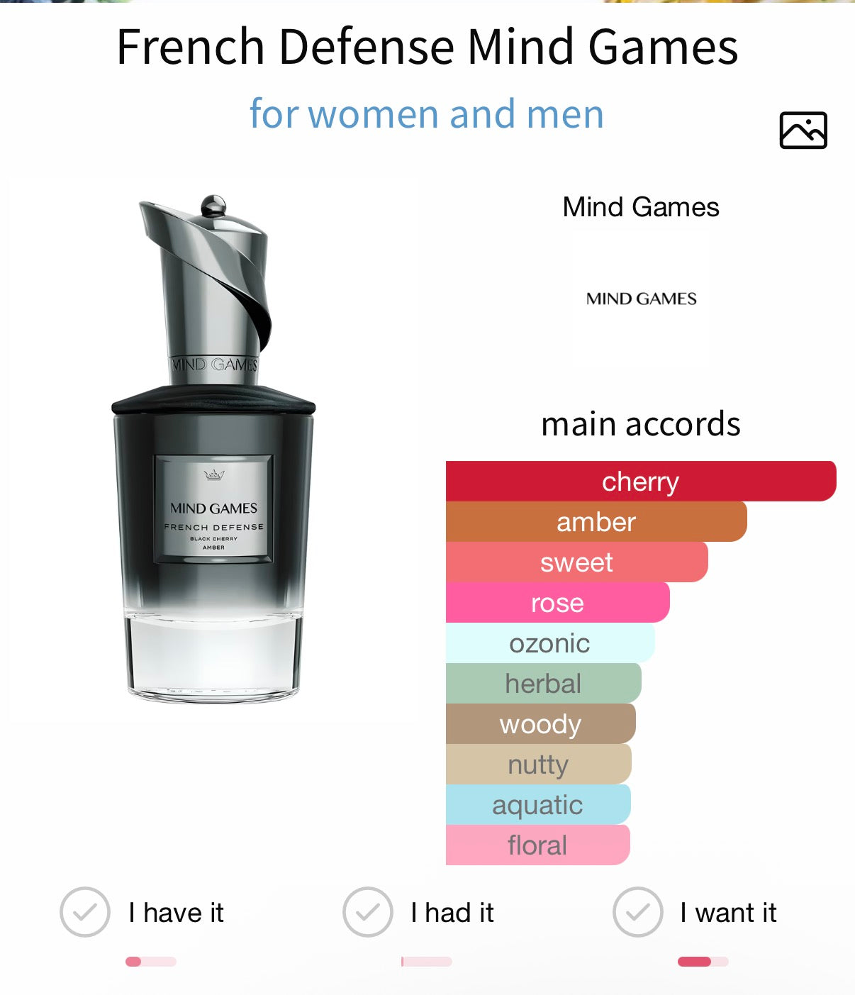 Mind Games French Defense Extrait 100ml