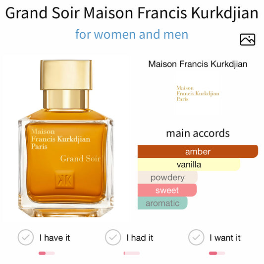 MFK Grand Soir EDP 70ml