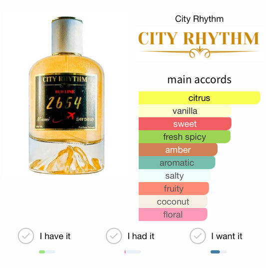 City Rhythm 2654 Extrait