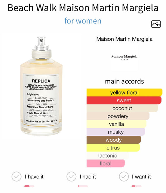 Maison Margiela Beach Walk EDP