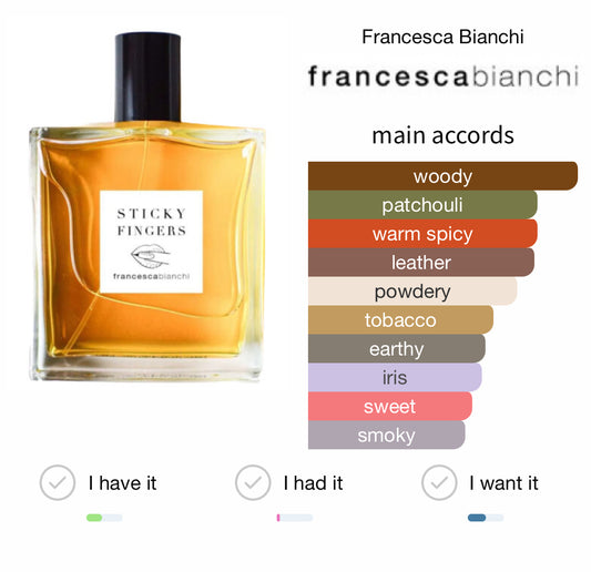 Francesca Bianchi Sticky Fingers EDP 100ml