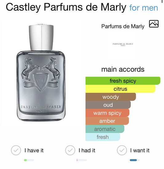 Parfums De Marly Castley EDP 125ml