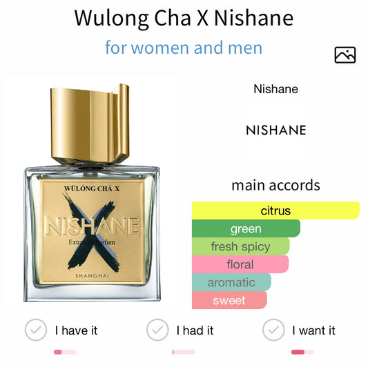 Nishane Wulong Cha X 100ml
