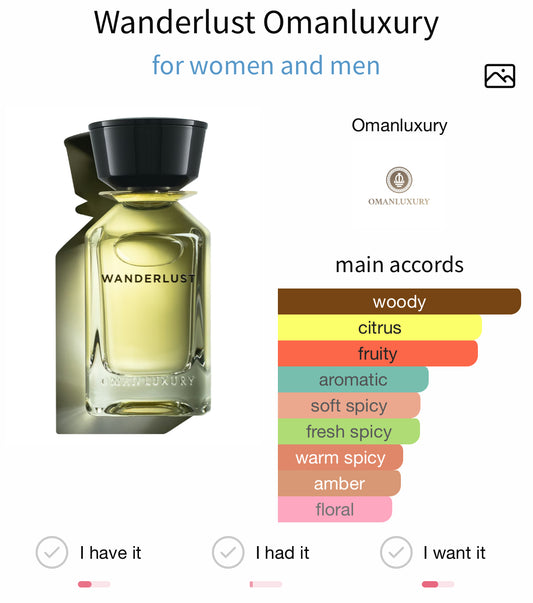 Omanluxury Wanderlust EDP 100ml