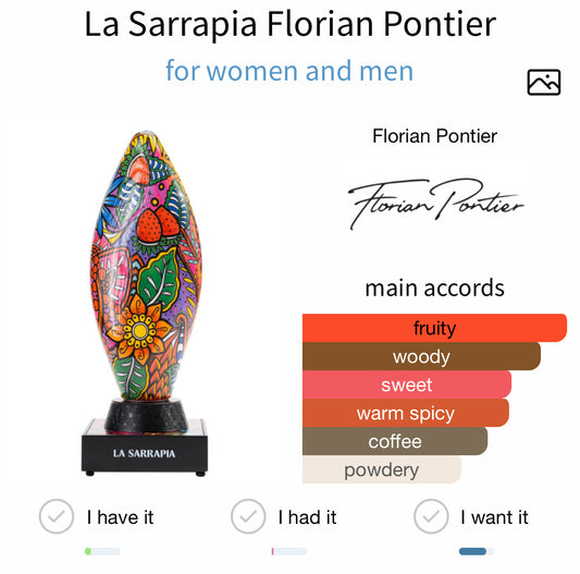 Florian Pontier La Sarrapia EDP 100ml