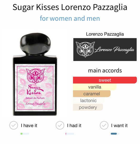 Lorenzo Pazzaglia Sugar Kisses Extrait 50ml