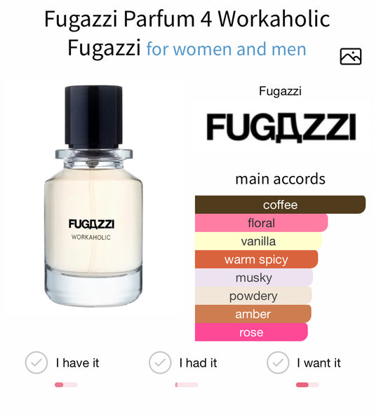 Fugazzi Workaholic Extrait 100ml