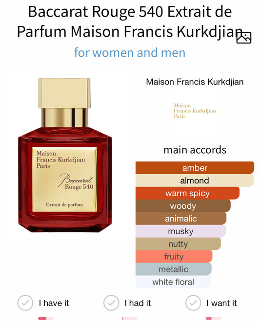 MFK Baccarat Rouge 540 Extrait