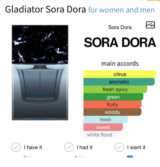 Sora Dora Gladiator Extrait 50ml