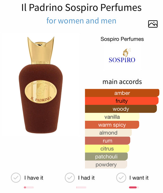 Sospiro Il Padrino EDP 100ml