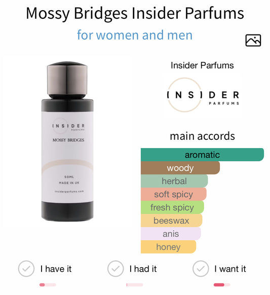 Insider Parfums Mossy Bridges Extrait 50ml