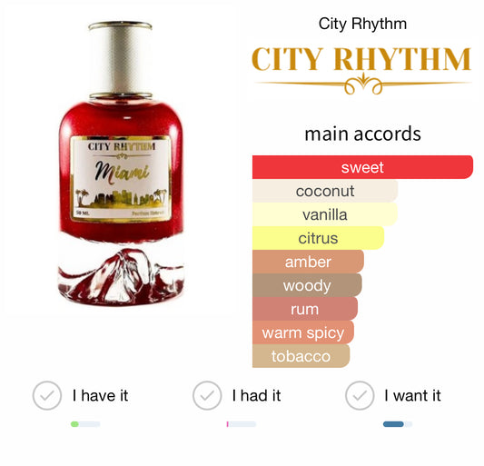 City Rhythm Miami Extrait
