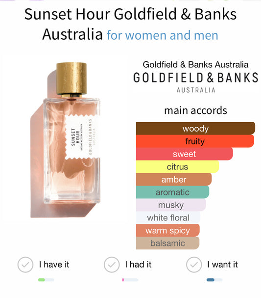 Goldfield & Banks Sunset Hour EDP 100ml