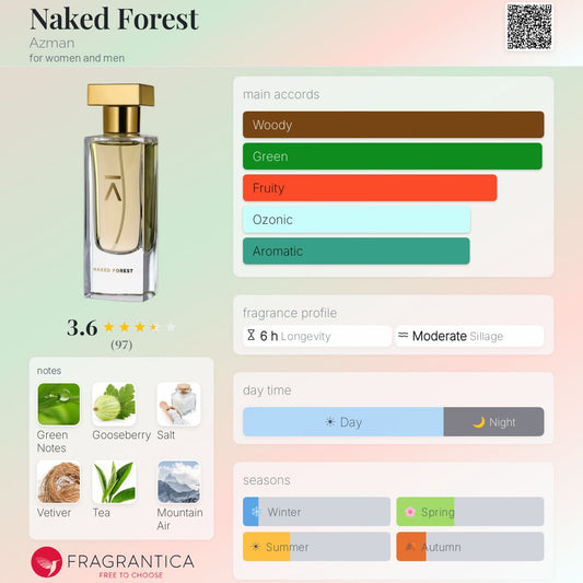 Azman Naked Forest Extrait 50ml