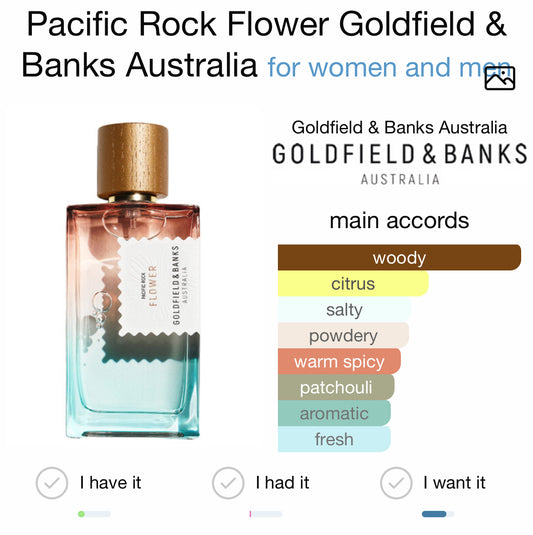 Goldfield & Banks Pacific Rock Flower EDP 100ml