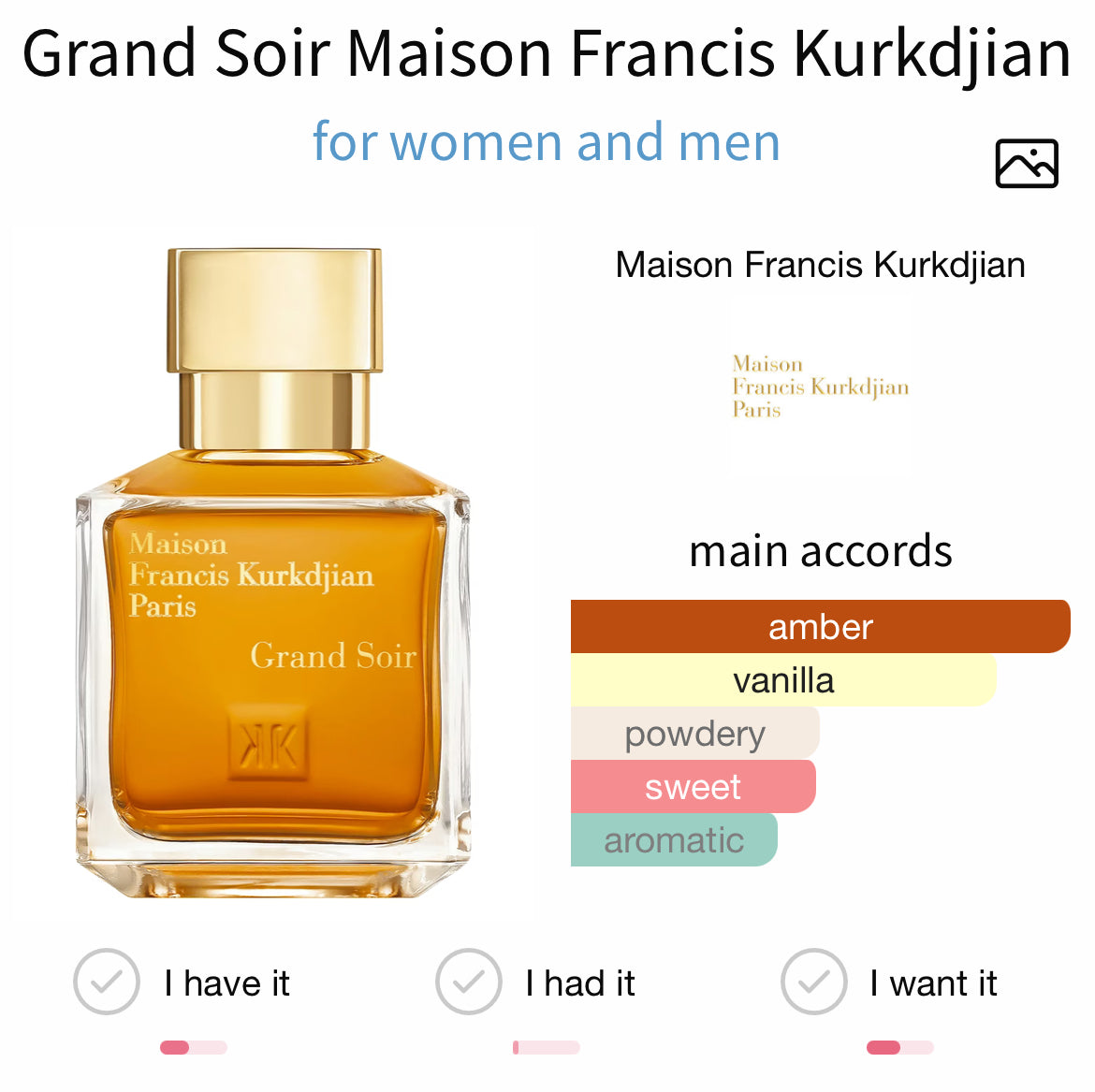 MFK Grand Soir EDP 70ml