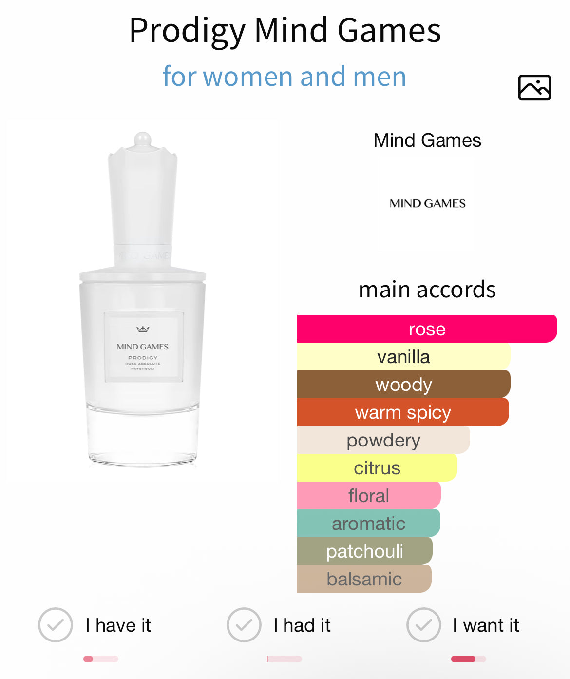 Mind Games Prodigy Extrait 100ml