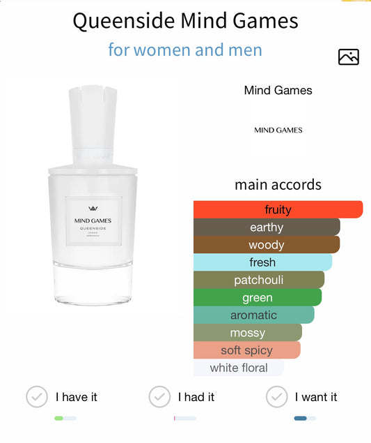 Mind Games Queenside Extrait 100ml