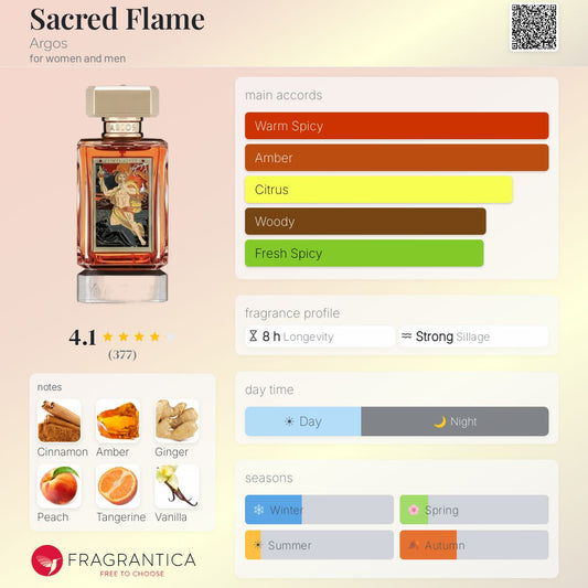 Argos Sacred Flame EDP 100ml