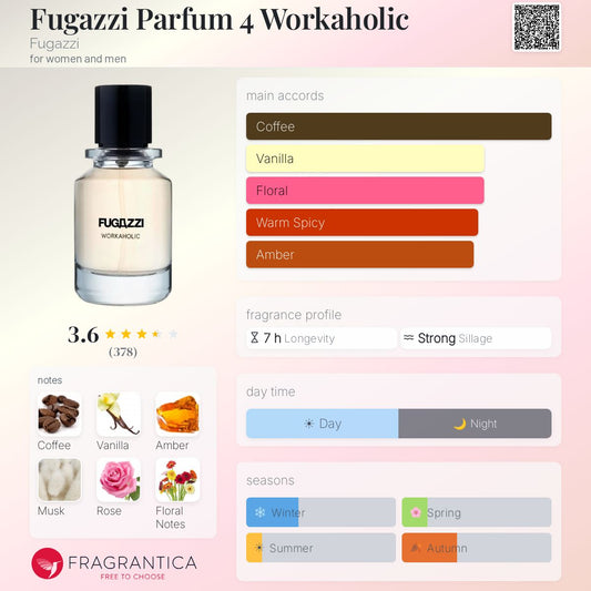 Fugazzi Workaholic Extrait 100ml