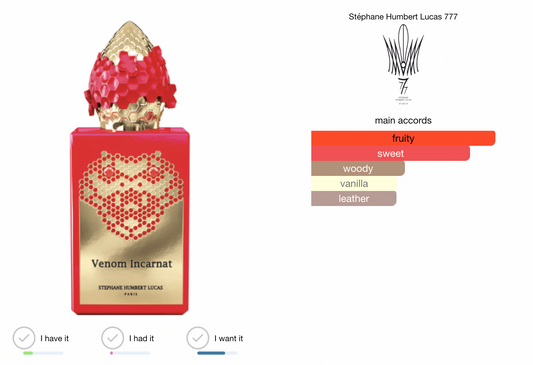 Stephane Humbert Lucas Venom Incarnat Extrait 50ml